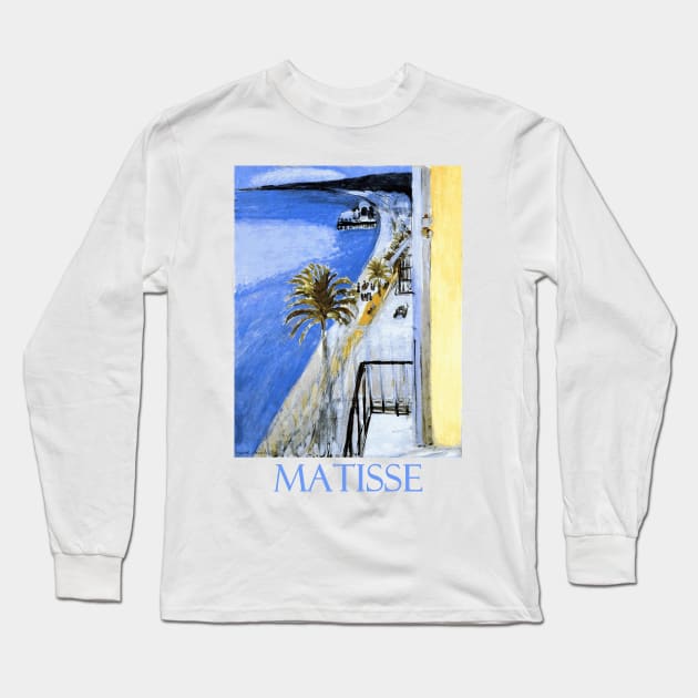 The Bay of Nice (1918) by Henri Matisse Long Sleeve T-Shirt by Naves